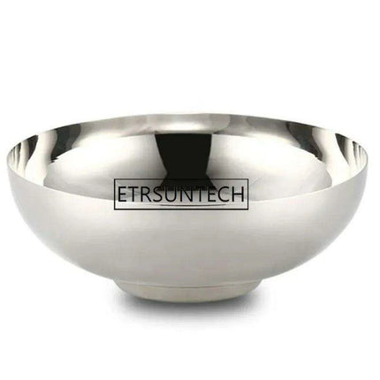 60-Piece Stainless Steel Ramen Bowl Collection for Korean Noodle Soups and Hot Pots - Très Elite