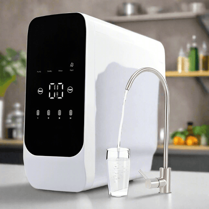 600 GPD High-Performance Alkaline Reverse Osmosis Water Filter System - Space-Saving and Eco-Friendly Design - Très Elite
