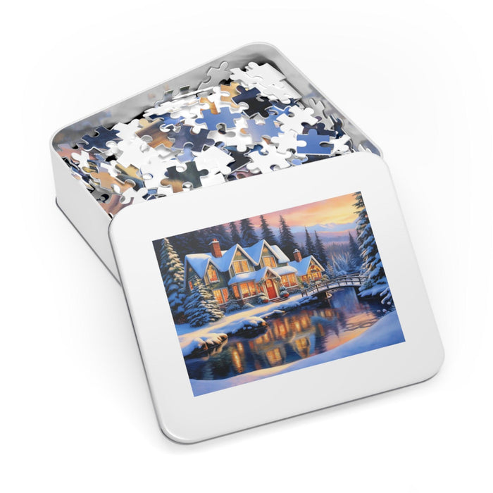 Christmas Jigsaw Puzzle Set: Personalized Family Bonding Experience