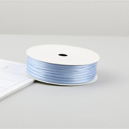 Peekaboo Studio 2mm Double-Sided Silk Ribbon for DIY Packaging