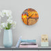 Piazza San Marco Wall Clocks - Round and Square Shapes, Multiple Sizes | Vibrant Prints, Keyhole Hanging Slot
