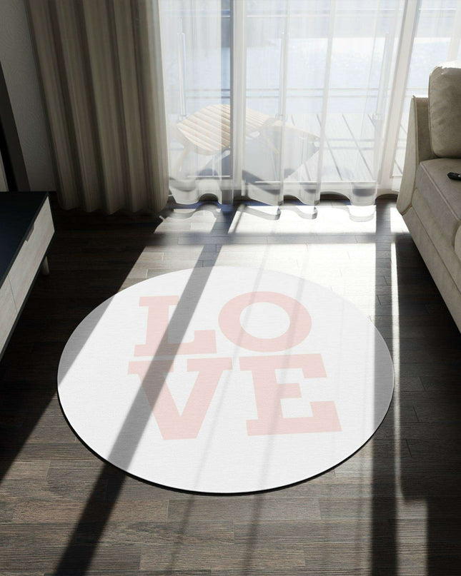 Luxurious 60-Inch Chenille Round Rug - Stylish Home Accent