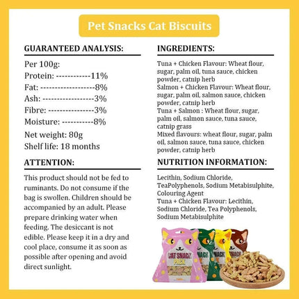 Cat Snack Pack - 80g