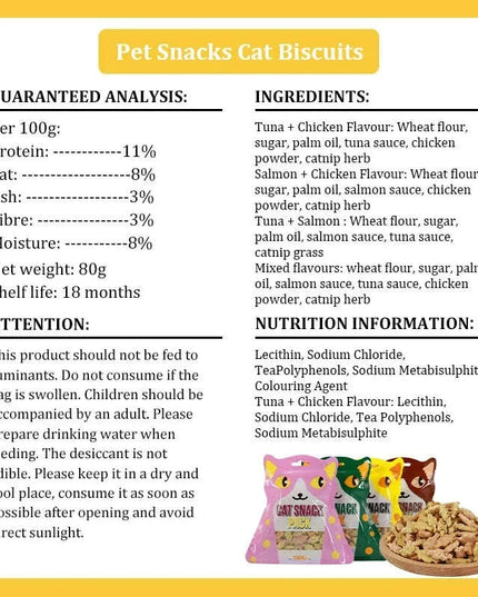 Cat Snack Pack - 80g