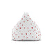Valentine Red Heart Bean Bag Chair Cover - Customizable