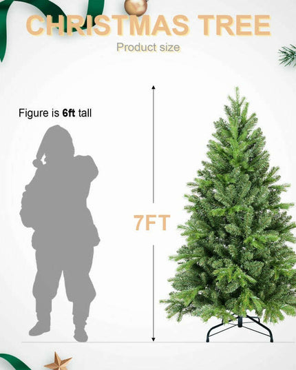 PE, PVC Christmas Tree, Green