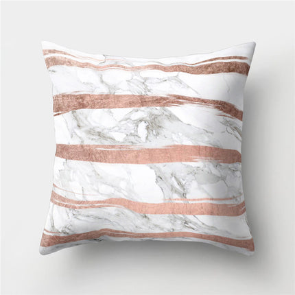 Leather Velvet Pillowcase Sofa Cushion Cover