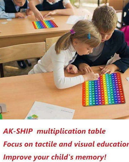 Math Pop Sensory Silicone Toy Set for Interactive Learning