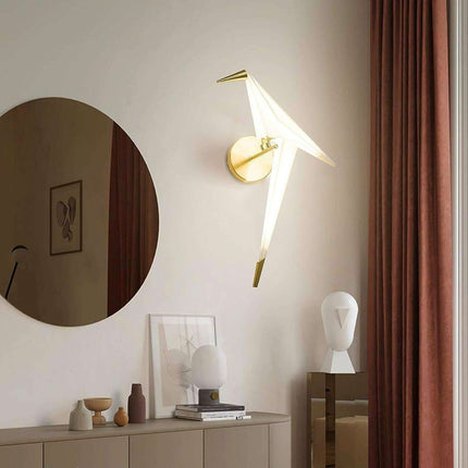 Nature-Inspired Nordic Bird Ceiling Lamp with Elegant Design