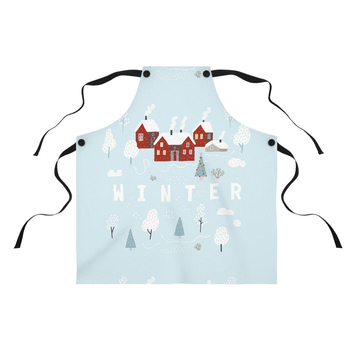 Elite Christmas Winter Twill Lightweight Apron for Culinary Enthusiasts