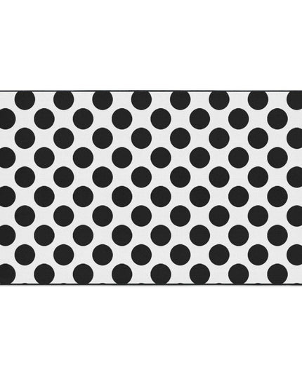 Personalized Polka Dot Area Rug: A Stylish Home Accessory