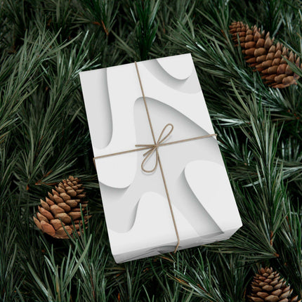 Personalized Sustainable 3D Christmas Gift Wrap - Custom Eco-Friendly Holiday Paper