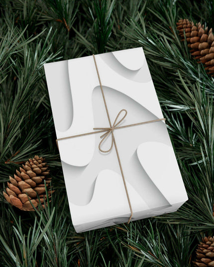 Personalized Sustainable 3D Christmas Gift Wrap - Custom Eco-Friendly Holiday Paper