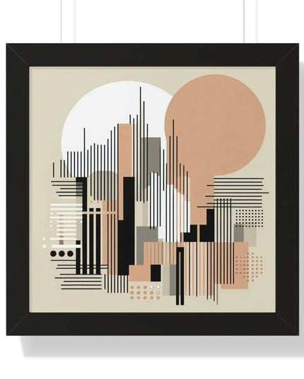 Sustainable Elegance: Framed Vertical Art Prints by Maison d'Elite
