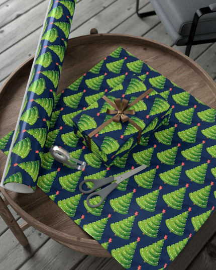 Sophisticated 3D Holiday Gift Wrap Set Crafted in the USA