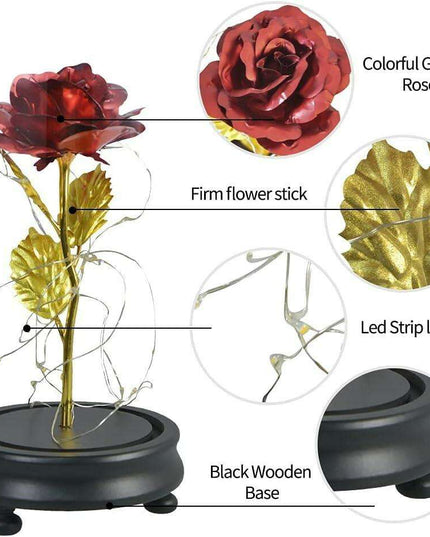 Eternal Glow Galaxy Rose: The Perfect Keepsake for Lasting Memories