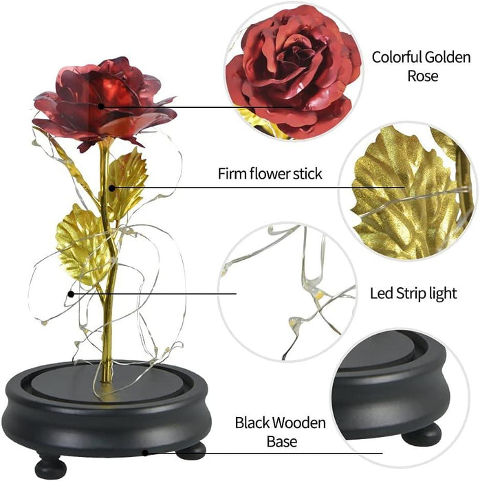 Eternal Glow Galaxy Rose: The Perfect Keepsake for Lasting Memories