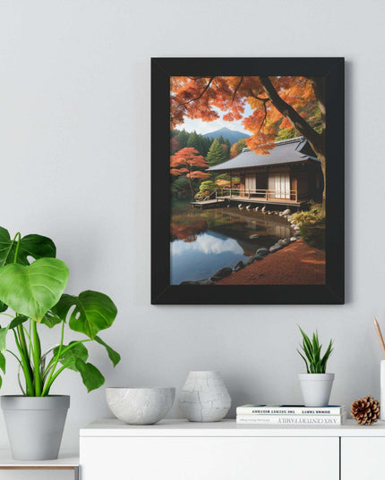Tranquil Japanese Zen Garden Wall Art - Eco-Friendly Decor for a Serene Home