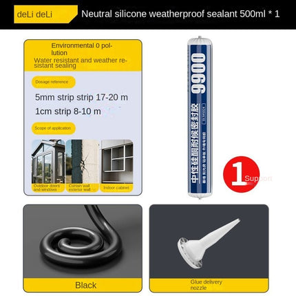 High Strength Structural Silicone Sealant 9900 for Outdoor Windows and Doors