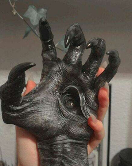 Enchanting Witch's Arm Resin Wall Decor for Halloween