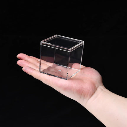 Personalized Elegant Acrylic Jewelry Storage Cube