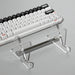 Clear Acrylic 3-Tier Keyboard Storage Stand with Elegant Design