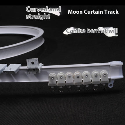 Curtain Track Hook Curved Rail Punching Fixed