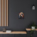 Elegant Matte Canvas Art - Eco-Friendly Black Pinewood Frame