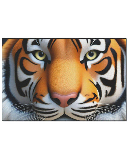 Majestic 3D Fantasy Tiger Area Rug - A Luxurious Custom Addition for Your Home Decor
