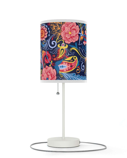 Sophisticated Customization: Maison d'Elite Steel Base Table Lamp with Tailored Trim & Plug Options