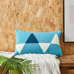 Lake Blue Rectangular / 30x 50 Pillow Cover