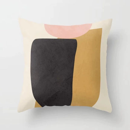 Abstract geometric portrait pillowcase home sofa cushion pillow cushio
