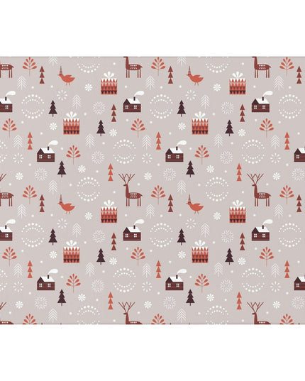 Magical Holiday Haven: Plush Personalized Children's Rug for Cozy Celebrations