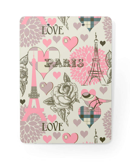 Customizable Valentine's Day Coach Clipboard for Basketball - Perfect Gift for Coaches