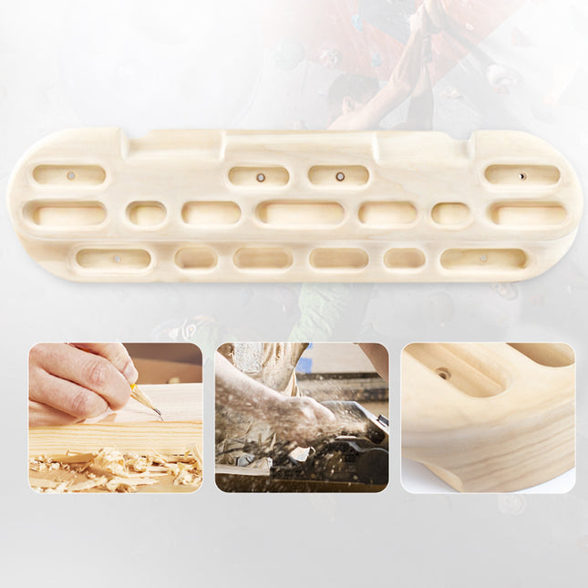 Handmade Wooden Climbing Board Indoor Climbing Training Board