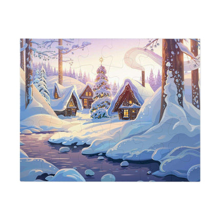 Personalized Holiday Jigsaw Puzzle Set