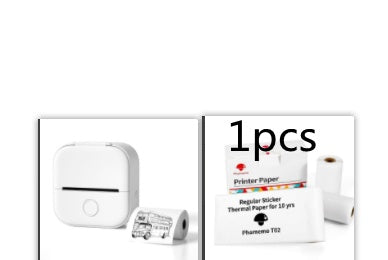Portable Mini Thermal Label Printer Home Photo Printer Student Wrong Q