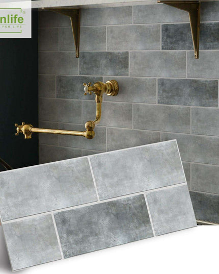 Industrial Charm Brick Wall Stickers: Effortless Home Upgrade