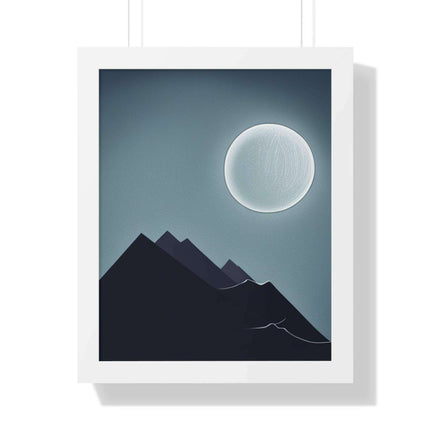 Celestial Harmony Eco-Conscious Framed Art Print