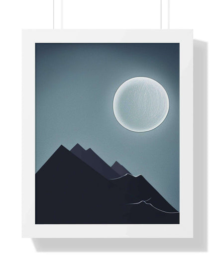 Celestial Harmony Eco-Conscious Framed Art Print