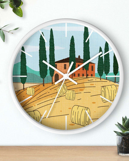 Luxurious Artisan Wooden Wall Clock - A Perfect Fusion of Elegance and Functionality
