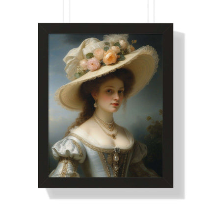 Elegant Femme Fatale: Sustainable Art Print for Stylish Home Interiors