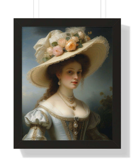 Elegant Femme Fatale: Sustainable Art Print for Stylish Home Interiors