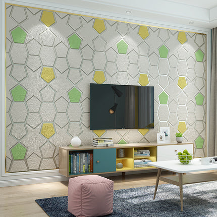 Peekaboo Studio Modern Minimalist Deerskin Wallpaper - Durable & Styli