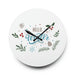 Sophisticated Winter Wonderland Festive Wall Clock: A Blend of Elegance and Practicality