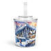 Elegant Customized Acrylic Ice Bucket Set with Tongs - 3 Quart Capacity