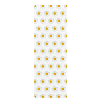 Chic Floral Elegance Yoga Mat by Maison d'Elite