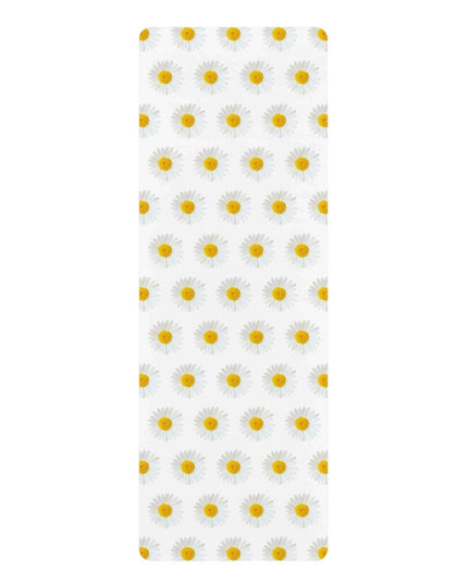 Chic Floral Elegance Yoga Mat by Maison d'Elite