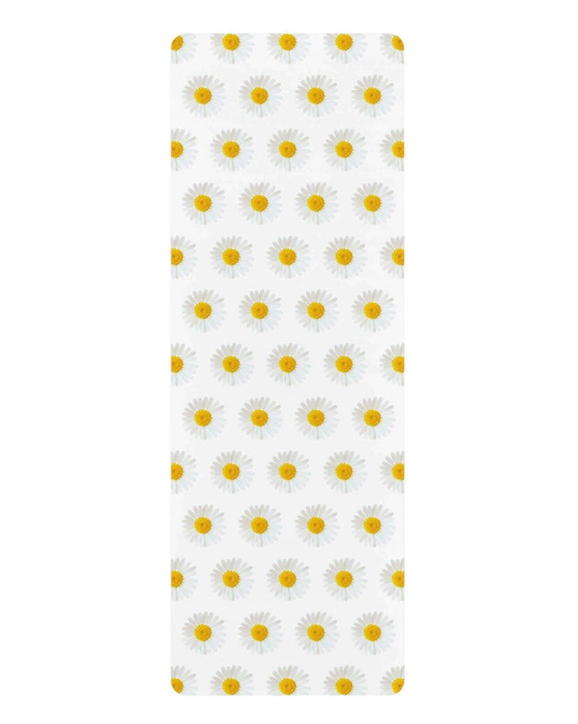 Chic Floral Elegance Yoga Mat by Maison d'Elite