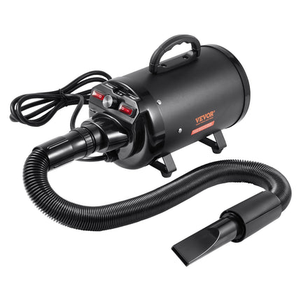Peekaboo Studio 2800W Pet Grooming Dryer with Adjustable Speed & 4 Noz